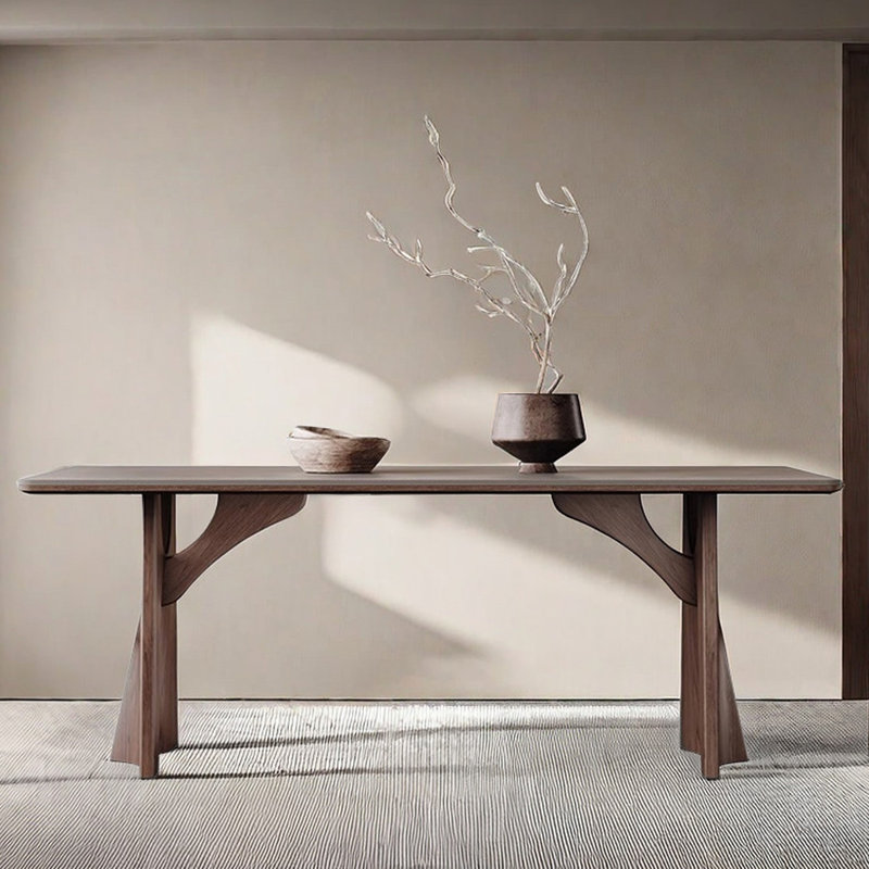 Taore Solid Wood Base Dining Table, 29.52"H x 62.99"L x 31.49"W