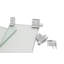 Fire Pit Wind Guard 30x14x6 Inch Fire Pit Wind Guard Square 8 mm Thickness Fire Pit Glass Wind Guard