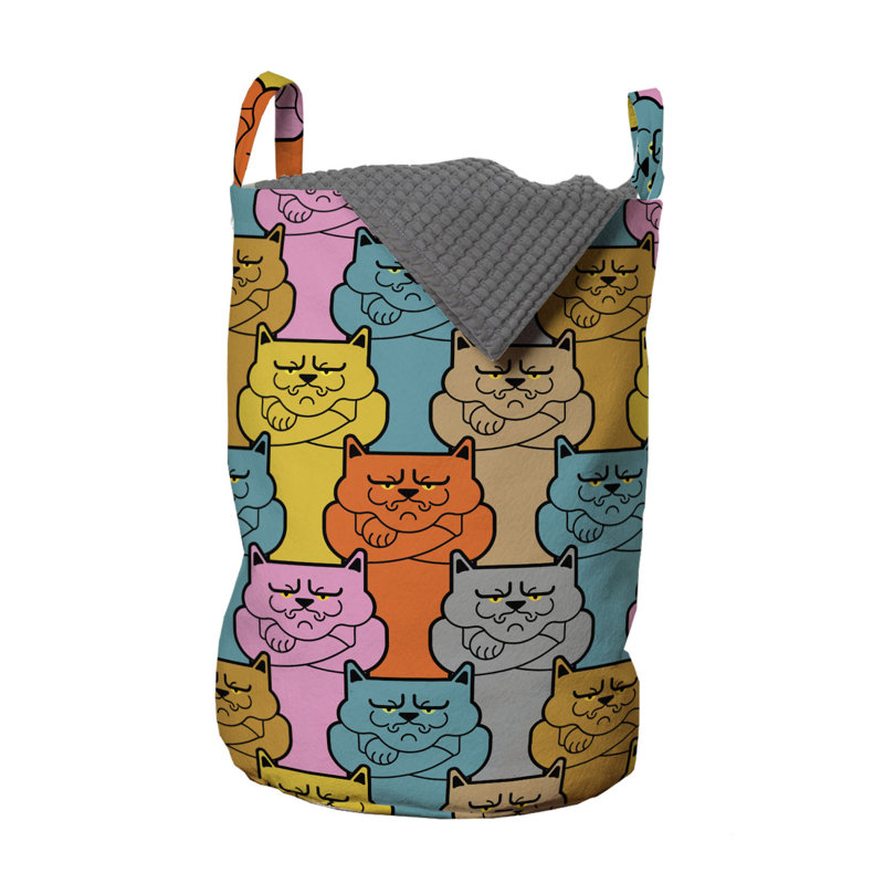 Fabric Laundry Bag with Handles