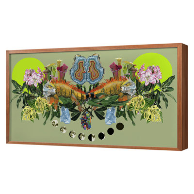 Iguanas Print by Thicket Design