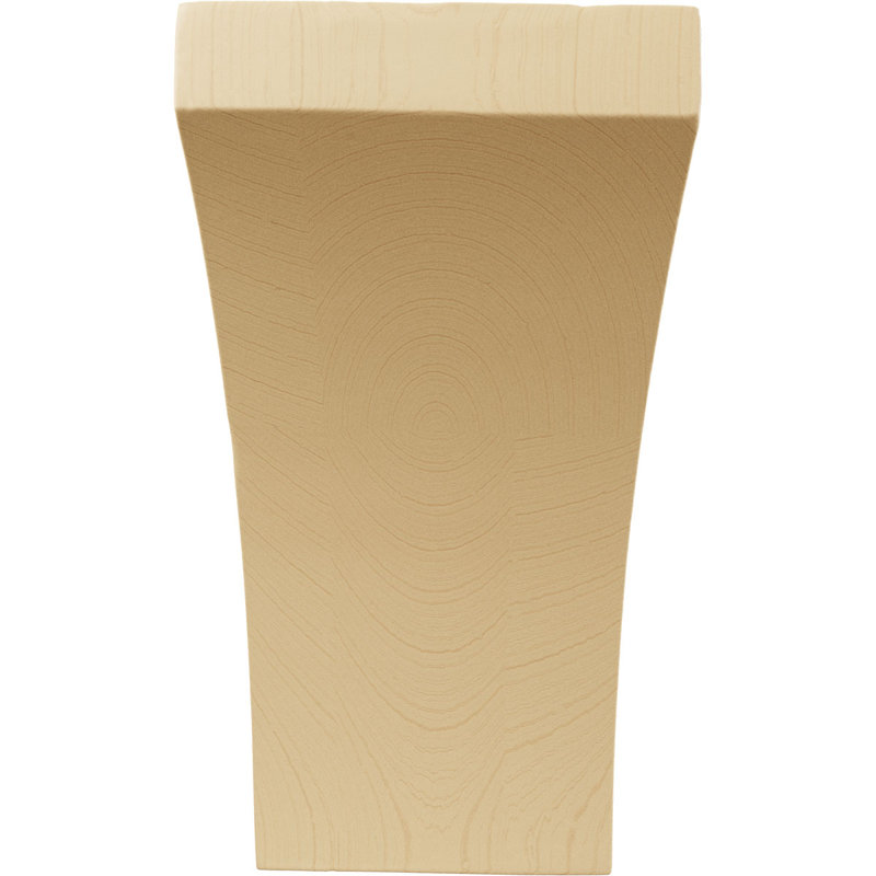 Lawson Corbel, Brun pâle, H 6 po x l 3 po x P 3,5 po