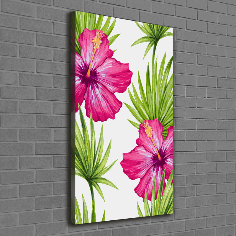 Hawaiian - Wrapped Canvas Print