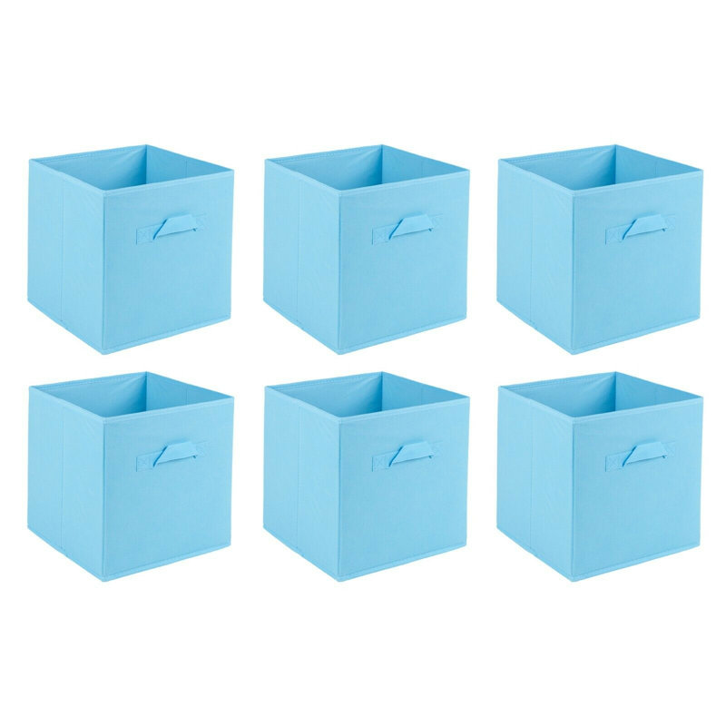 Rebrilliant Fabric Box, Blue