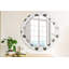 Huldar Glass Flat Wall Mirror