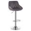 Dequawn Swivel Upholstered Adjustable Height Counter Stool with Metal Frame-1407296229