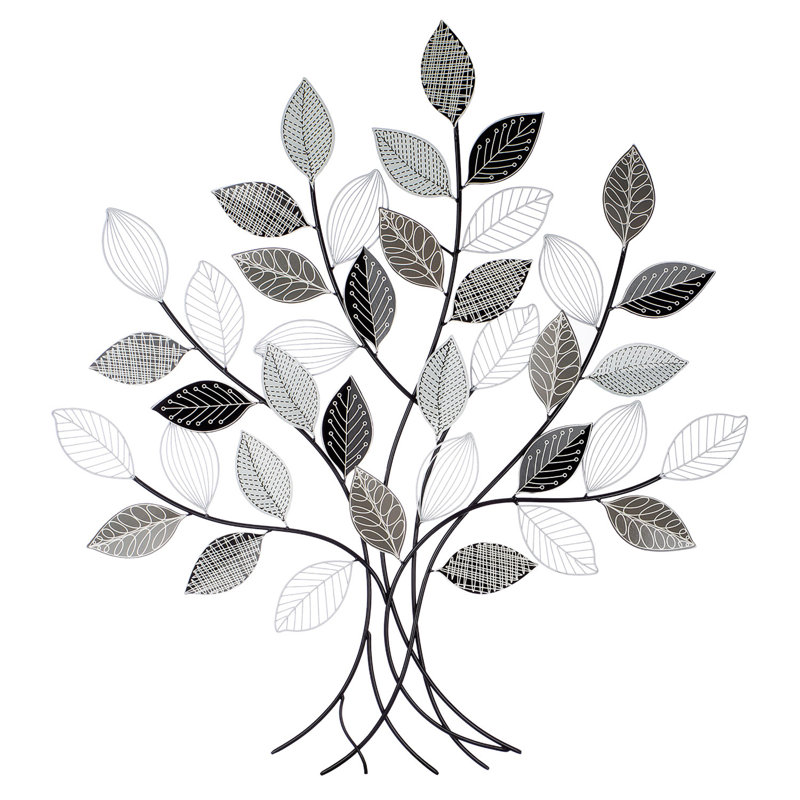 Handmade Plants & Flowers Wall Decor on Metal