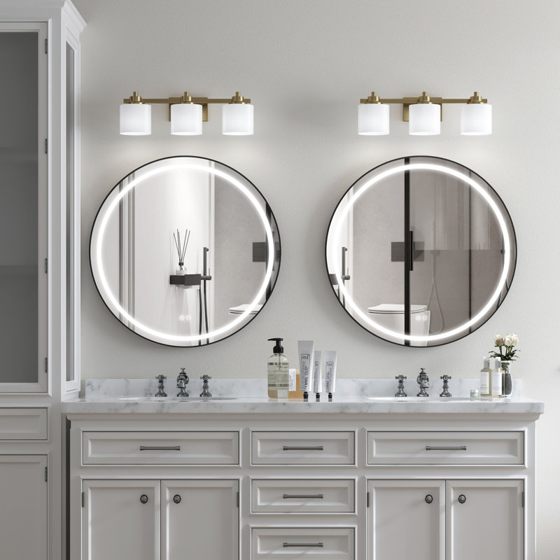 Miroir d'appoint Brandton, 32 po x 32 po