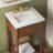 Modway Zaire 18'' Single Bathroom Vanity with Ceramic Top-94387489-94387490