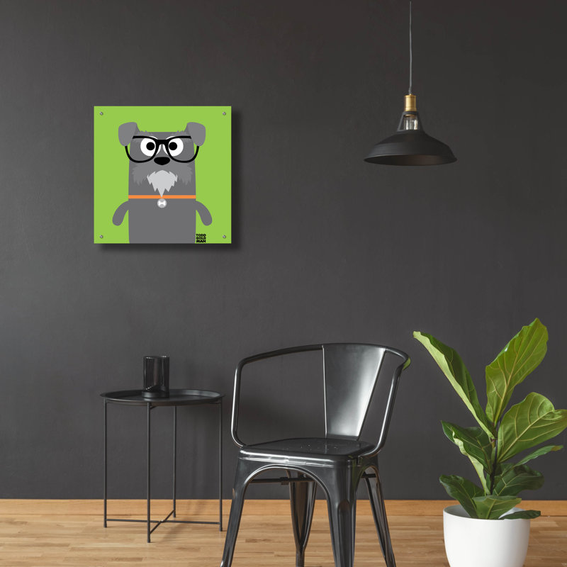 «Bow Wow Schnauzer» par Todd Art, H 24 po x l 24 po