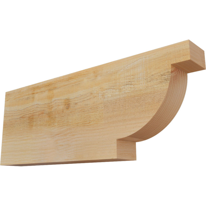 Alpine Rough Sawn, Sapin de Douglas, H 12 po x l 32 po x P 4 po