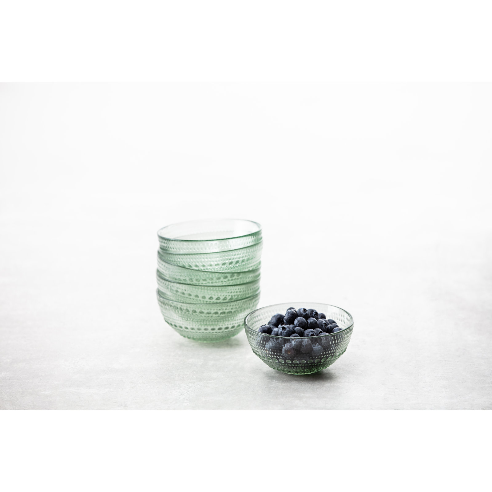 Jupiter Glass Cereal Bowl, Sage Green