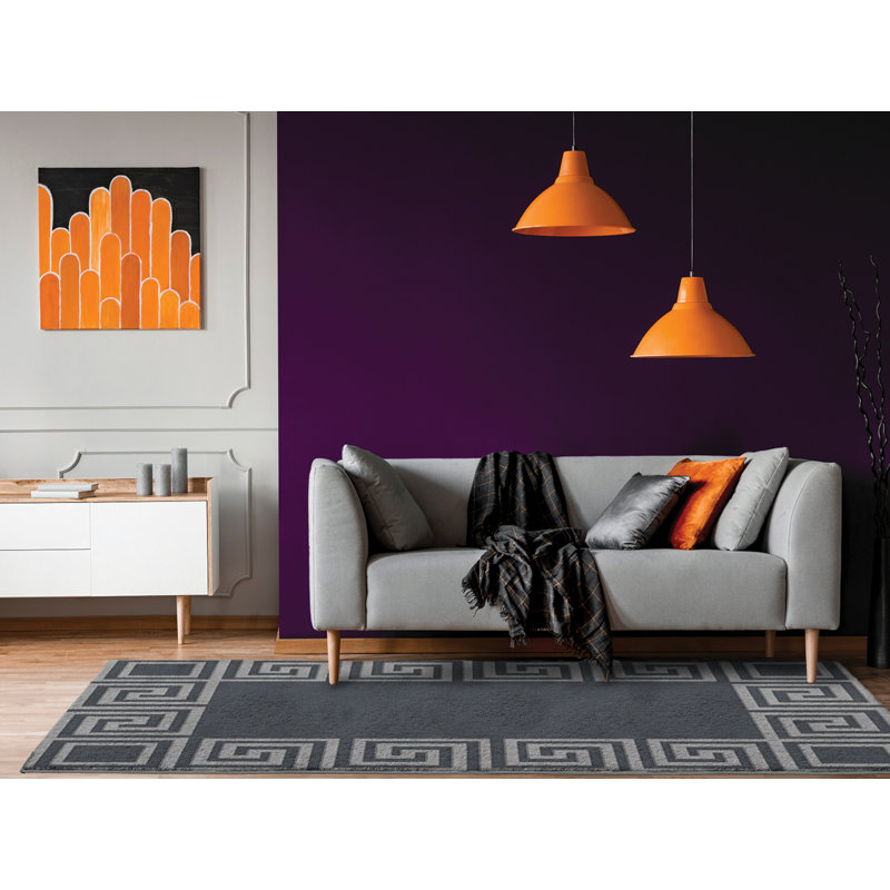 Tapis 63 po x 84 po Meander, Rectangle 8 pi x 10 pi