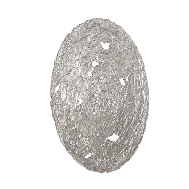 Molten Wall Décor, Silver