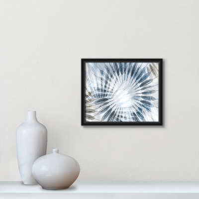 Dance of the Rays II - Blue Version Print par Eva Watts