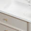 Armoire de salle de bain de style français crème-111634840