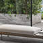 Banc rembourré en coton et lin Mirycal-905675711