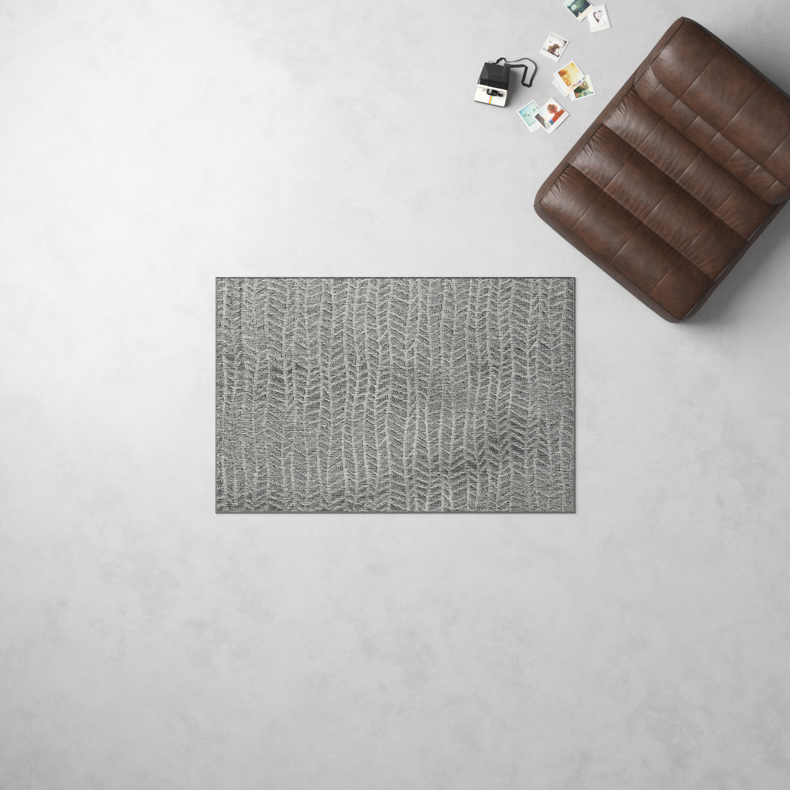 Taye Abstract Rug, Rectangle 3'3" x 5'