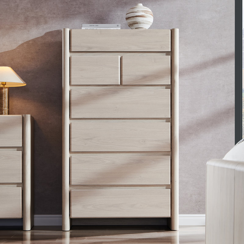 Bolanos Dresser, Cream, 54.7" H x 27.55" W x 15.94" D