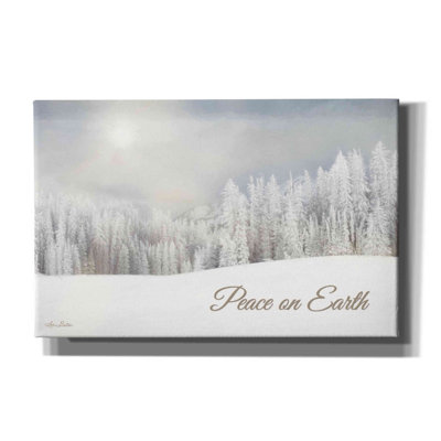 «Lava Mountain Snow Storm» par Lori Deiter - photographie sur toile tendue