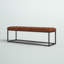 Banc en cuir véritable de 50 po et 55 po Pearson-1202275608-1140687361