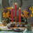 Fluted Ribbed Grooved LED Flameless Taper Candles, Remote, On/Off Button, Battery Operated, 12 Pack-961783821