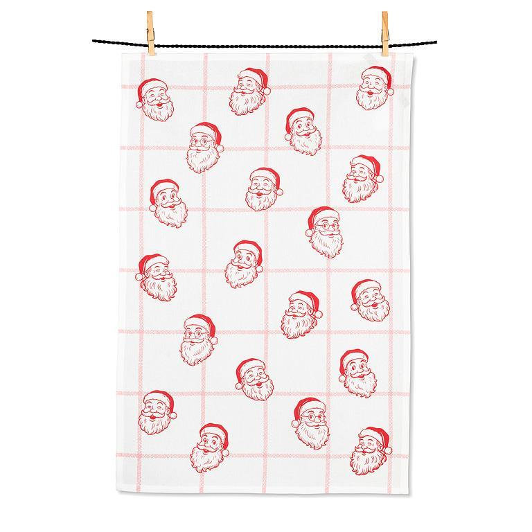 Vintage Santa Kitchen Towel