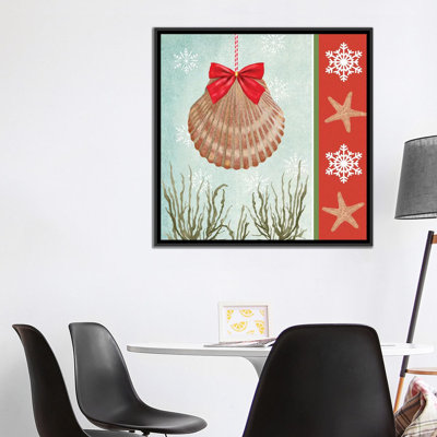 « christmas côtier i », impression sur toile
