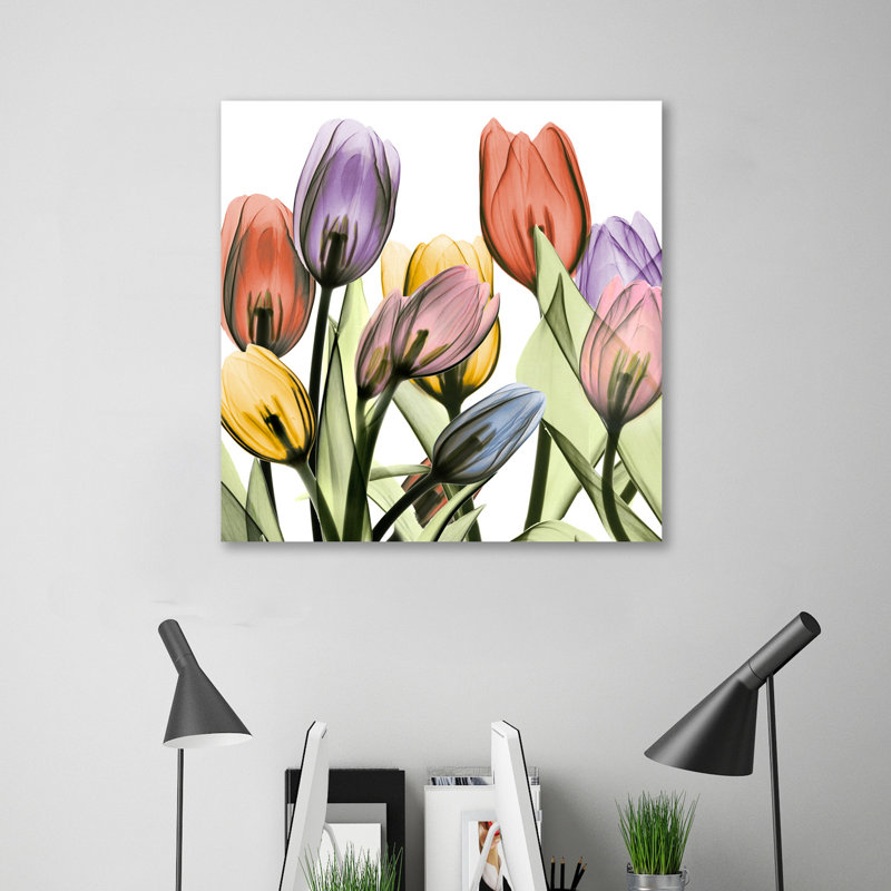 Tulipscape 2 - Wrapped Canvas Print, 61cm H x 61cm W