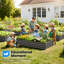 Metal Raised Garden Bed-1597557397