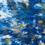 Tapis bleu abstrait tissé à la machine-1091894957