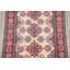 Tapis unique en laine noué à la main style Kazak des années 2010 de 2 pi 7 po x 4 pi 1 po rouge Nineveh