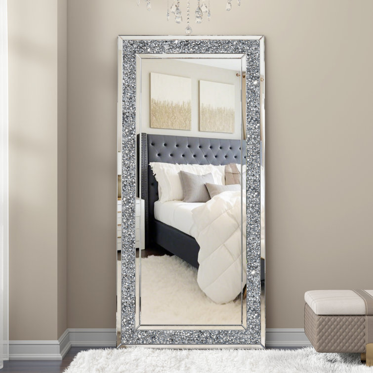 Casmer Rectangle Glass Full Length Mirror
