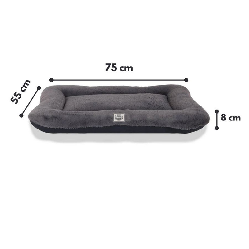 Lit pour animal de compagnie, Anthracite, L 29,5 po x l 21,7 po