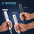 High Pressure Shower Head Handheld Shower Head Chrome Plated Shower Wand,Modern Design Showerhead Sprayer 2" Face