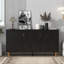 Buffet avec 3 portes et tablettes réglables-393835953