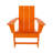 Joubert HDPE Plastic Folding Adirondack Chair-443323605