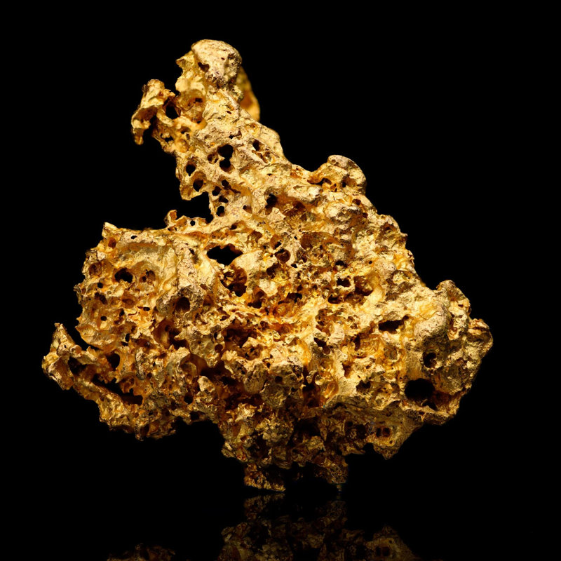 Crystallized Gold From Mockingbird Mine