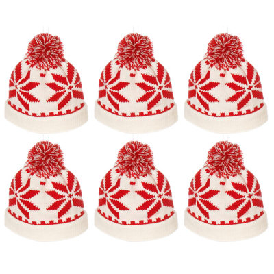 29 cm Fabric Plants & Flowers Snowflakes Holiday Shaped Ornament