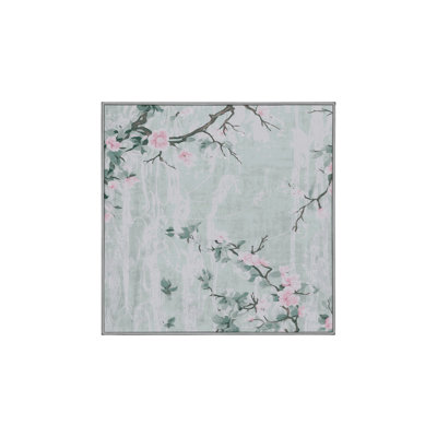 Machine Washable Gray Area Rug