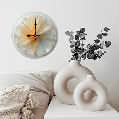 Flower Art Clock