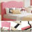 Upholstered Bed Frame with 2 Drawers, Velvet Twin Bed-129445162-129445163