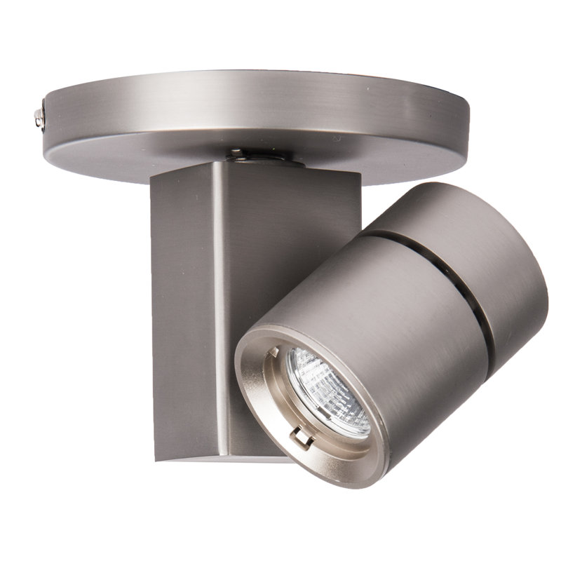 Tête de rail Exterminator II, 2700 K / 90, Nickel brossé, Étroit