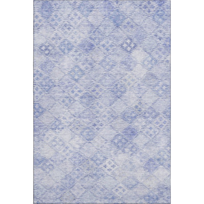 Premium Machine Washable Jamil AMF1081 Geometric Rug