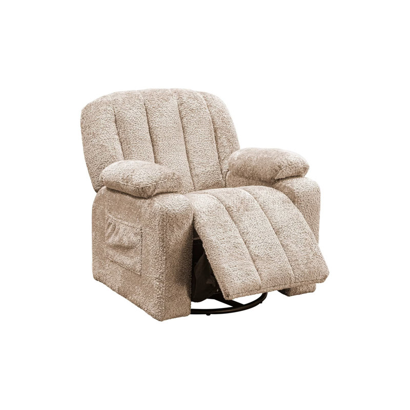 Upholstered Swivel Accent Chair