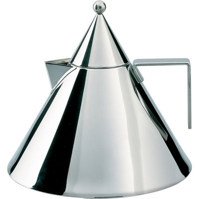 Alessi 2L Stainless Steel Stovetop Tea Kettle