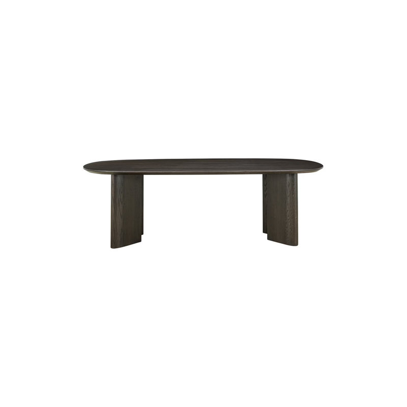 Dining Table, 30"H x 118"L x 39"W, Brown