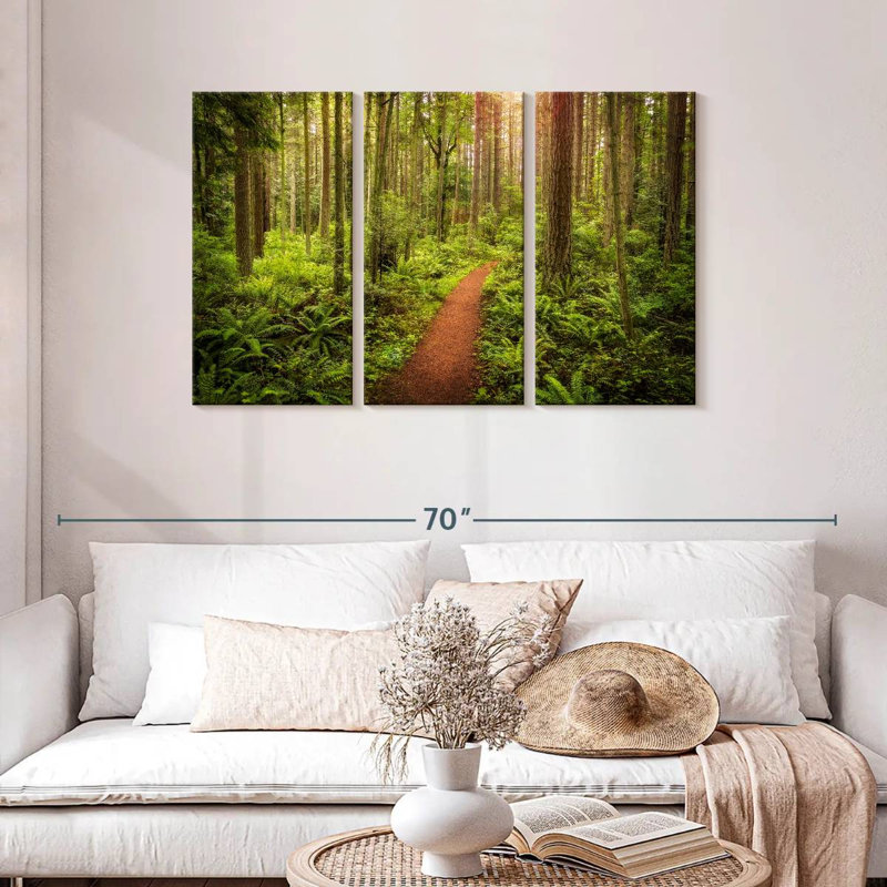 Alvord Washington Rainforest, H 28 po x l 45 po
