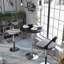 Manuel Round Metal Base Dining Table-519883805