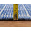2'1"x3'1" Blue Modern Plain Decor Box Design Pure Wool Loomed Knotted Rug 9947423A817B4F64918421DF15C95FB0