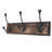 Antorion Solid Wood Wall 3 - Hook Coat Rack